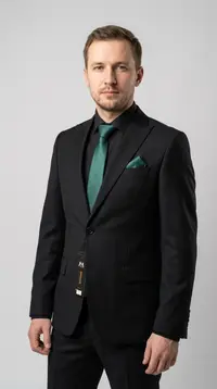 Мужской классический костюм (Пиджак + Жилетка) view 1