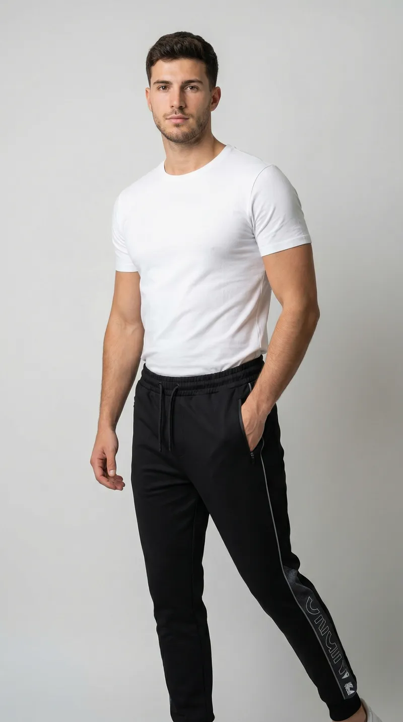 Брюки спортивные Adidas Style (Черные)