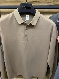 Мужское бежевое поло BOSSADO (Песочный меланж) view 3